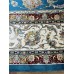 Иранский ковер QUM Silk 10003 Голубой - фото №6